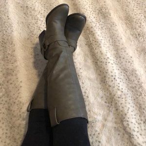 Tall Gray Just Fab Boots